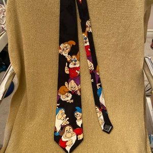 Seven Dwarfs Silk Necktie